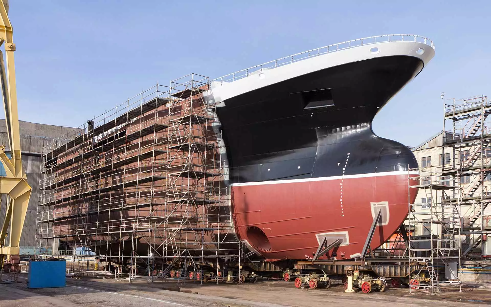 Metal & Steel in Ship Construction | Texas Iron & Metal