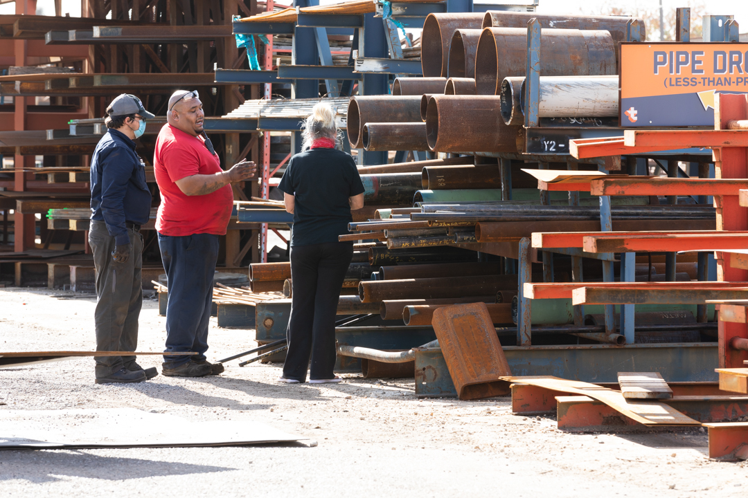 Texas Iron & Metal staff