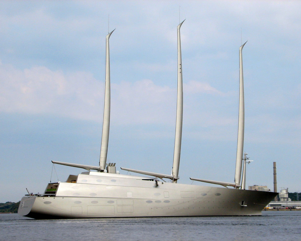 The A Sailing Yacht